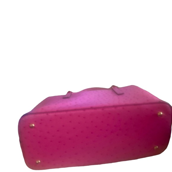 Bebe Pink Satchel 13.5 x 9.5. - Picture 5 of 8